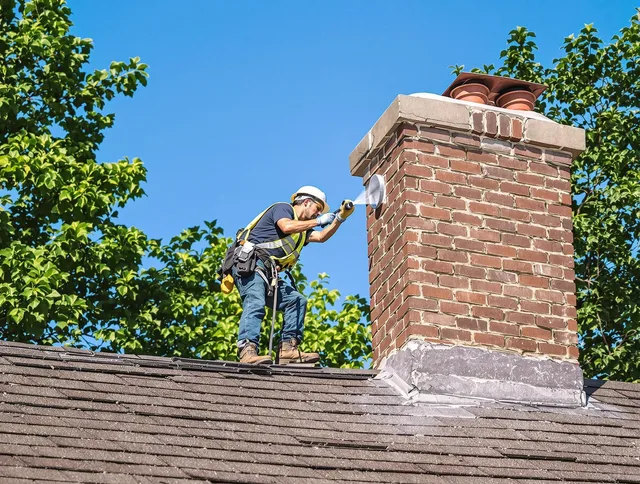 Euclid Chimney Sweep performing an inspection with advanced tools in Euclid, OH