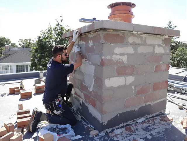 Advanced chimney repair process by Euclid Chimney Sweep in Euclid, OH