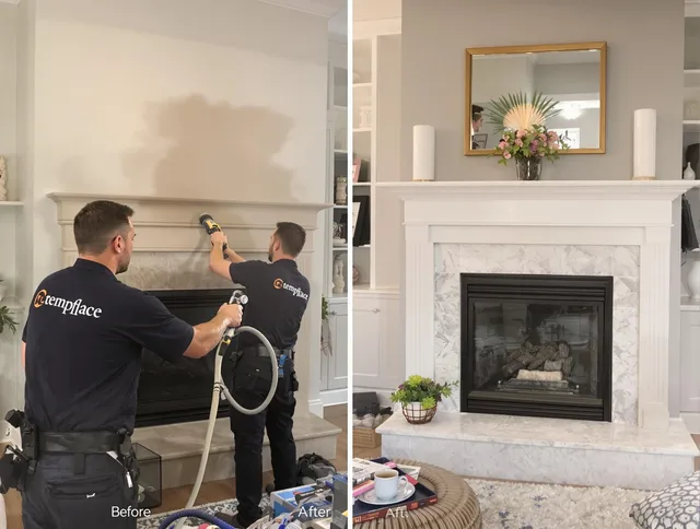 Professional soot removal by Euclid Chimney Sweep team in Euclid, OH